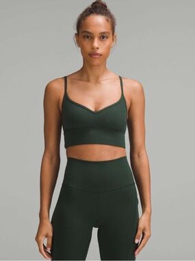 Lululemon Align Sweetheart Bra in Legacy Green Size 6 Style W2DQ9S